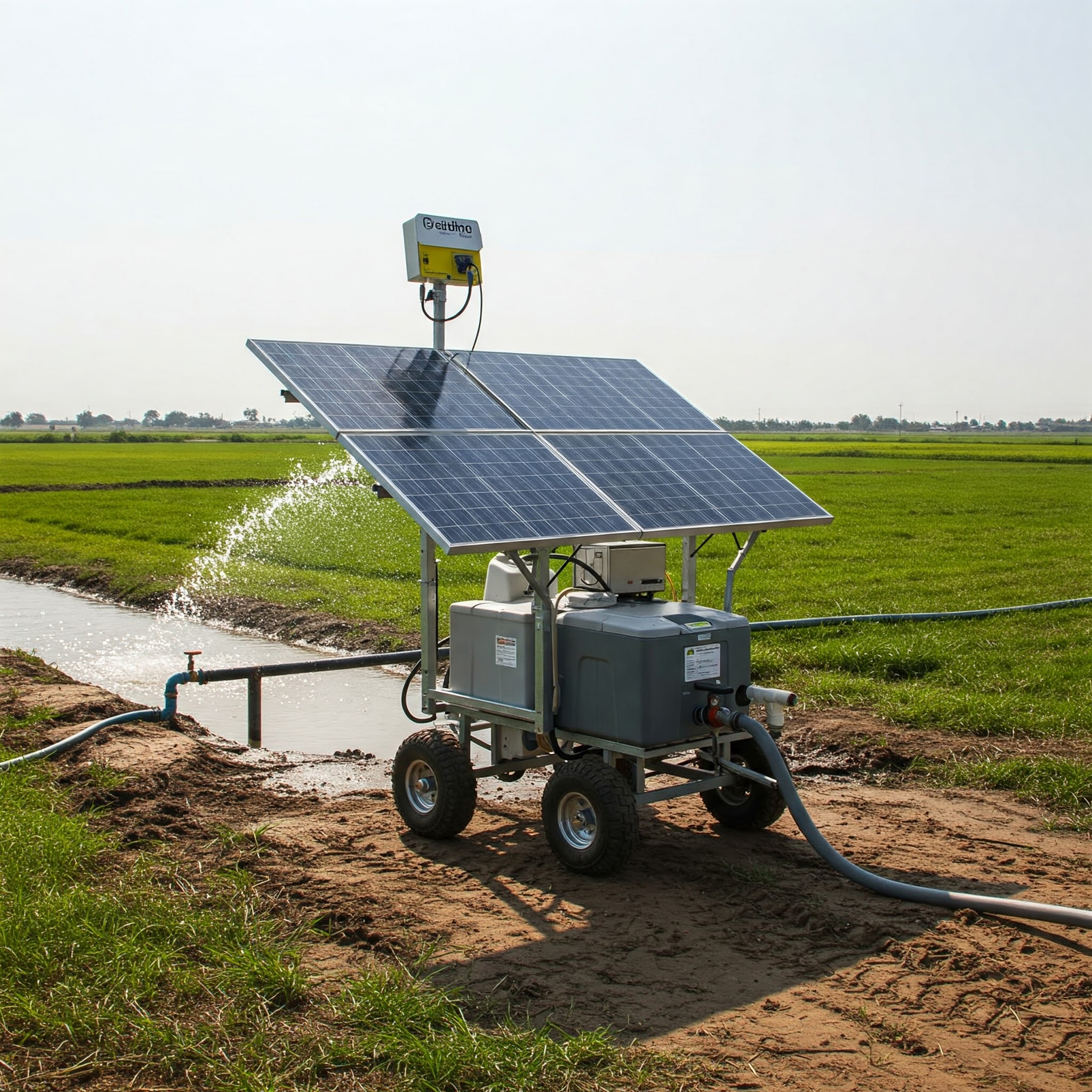 NANOBOX Portable Solar Pump | Advanced Water Solutions for Agriculture & Remote Areas